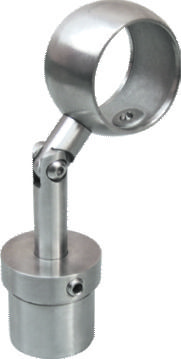 Adjustable Tube Support with Swivel Ring in Grade 304 / 316 