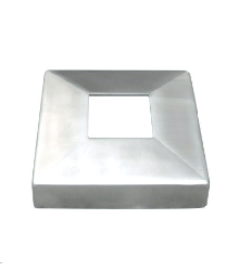 Square Base Cover Plate in Grade 304 / 316 