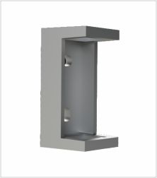 Square Fascia Mount Bracket in Grade 304 / 316 