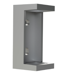 Square Fascia Mount Bracket in Grade 304 / 316 